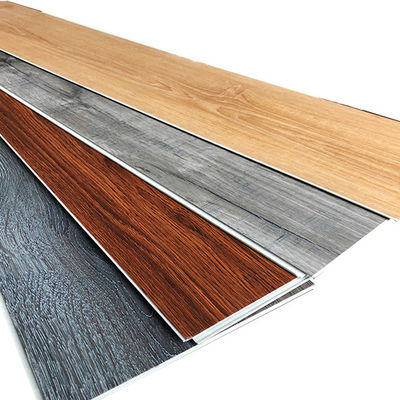 Design de couleur simple étanche à l'eau à l'intérieur Cliquez 4 mm/5 mm/6 mm SPC plancher en vinyle