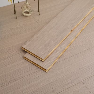 Plancher en bois à trois couches en chêne français européen