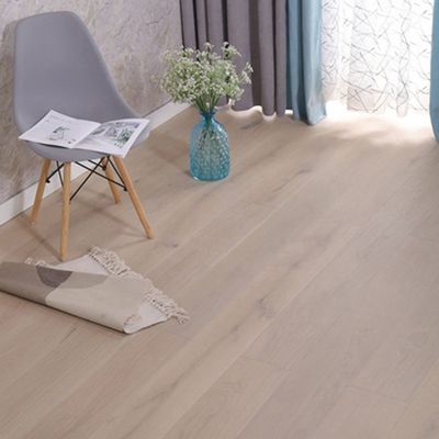 Couleur en chêne discontinuée 12 mm plancher intérieur laminé en carreaux en rouleau Mdf plancher en bois