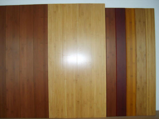 Hôtel Solide en fibre de bambou en intérieur moderne en relief laminé horizontal en fibre de bambou naturel tissé