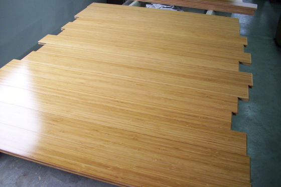 Hôtel Solide en fibre de bambou en intérieur moderne en relief laminé horizontal en fibre de bambou naturel tissé