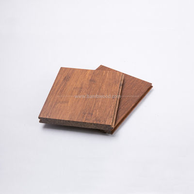 Parquet en bambou au charbon avec revêtement UV de fabricants respectueux de l'environnement