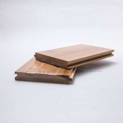 Parquet en bambou au charbon avec revêtement UV de fabricants respectueux de l'environnement