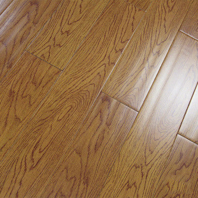 Cliquez sur le revêtement de sol stratifié 15 mm haut Glossy plancher en bois stratifié avec coussin attaché