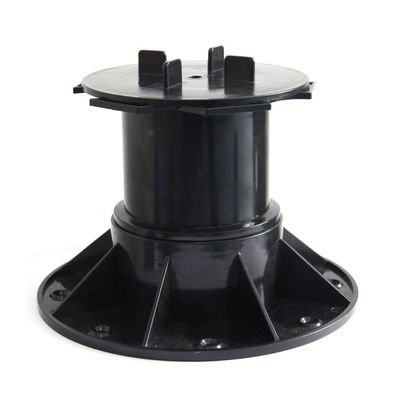 Base de 205 mm Dia 60-140 mm Piédestal en plastique extérieur pour une modification de hauteur facile à l'extérieur