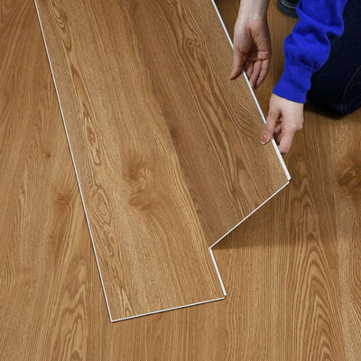 Plancher hybride au noyau rigide en marbre de 4 mm Spc Cliquez sur le plancher imperméable à l'eau et 100% PVC vierge
