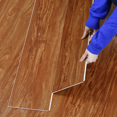 Plancher hybride au noyau rigide en marbre de 4 mm Spc Cliquez sur le plancher imperméable à l'eau et 100% PVC vierge