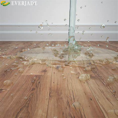Planche de plancher en vinyle SPC de 4 mm avec une texture en bois ignifuge et une capacité de conception graphique