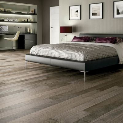 Plancher en bois de construction multicolore Plancher en bois de construction avec conception multicolore