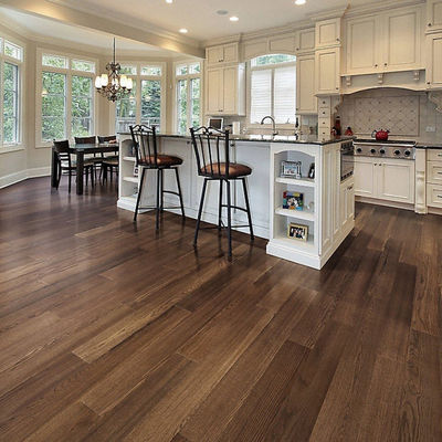 Plancher en bois de construction multicolore Plancher en bois de construction avec conception multicolore