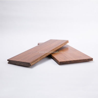 Sous-plancher en bois/en haute qualité Everjade Noix carbonisée en fils tissés Plancher en bambou Design moderne