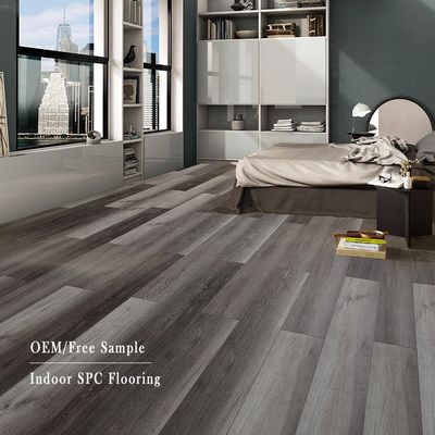 Carreaux de revêtement de sol en plastique de 6 mm anti rayures pour les solutions de revêtement de sol en vinyle pour hôpitaux