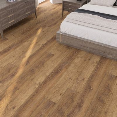 Unilin Cliquez sur le système 4 mm SPC plancher de tuiles effet de marbre pour la solution de rénovation de musée