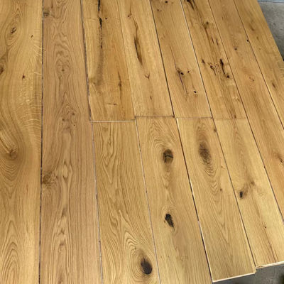 Plancher en bois à plusieurs couches de 15 mm en chêne de noyer pour les escaliers de chambre à coucher Installer