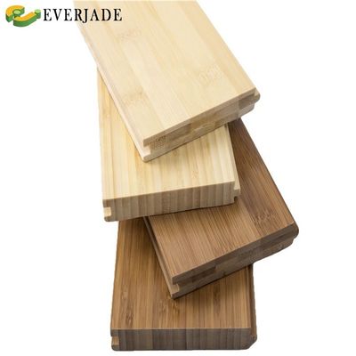 Plancher en bois massif de bambou à haute densité de design moderne avec couleur café