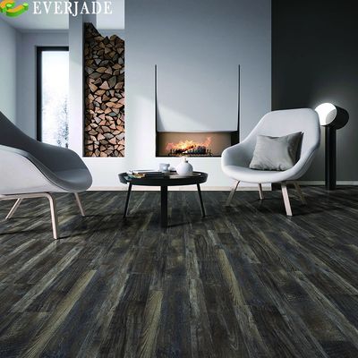 Couleur simple 20 mil bleu décno pierre plancher SPC parfait pour le commerce