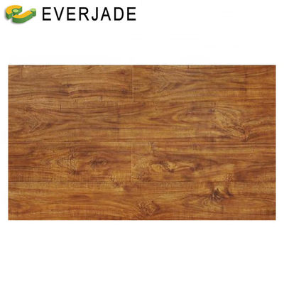 Hdf Technologie allemande 12 mm Classe 33 Plancher en bois stratifié à haute brillance pour salon