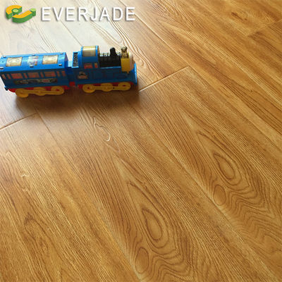 Hdf Technologie allemande 12 mm Classe 33 Plancher en bois stratifié à haute brillance pour salon