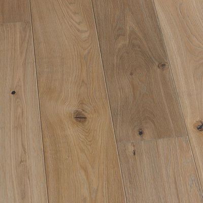 Plancher en bois d'ingénierie parquet blanc brossé parquet chêne solide plancher en bois massif