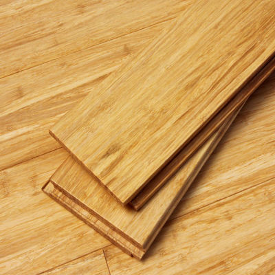 Le plancher en bambou tissé à couleur carbonisée Everjade avec support technique en ligne