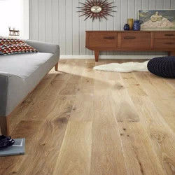 Plancher en bois de chêne enroulé en os de poisson écologique Durable et élégant pour le salon