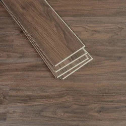 Plancher SPC ignifuge imperméable à l'eau avec épaisseur de couche d'usure de 0,5 mm 7' x 48