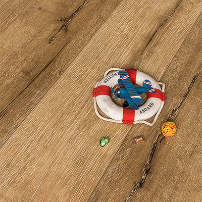 Angle droit 12 mm Ac3 ac4 Gris Coût personnalisable Carreaux de bois de vinyle Planche de plancher Laminé plancher