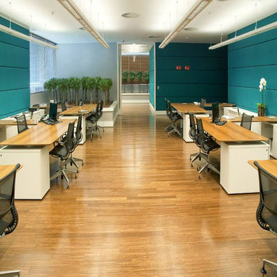 Plancher en fibre creuse en bambou 100% durable pour le parquet intérieur de la maison
