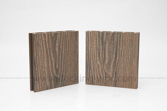 3D bois de grain WPC Deck Interlocking Deck Deck de la mer Deck plancher de bateau pour l' extérieur de longue durée