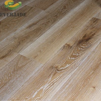 Plancher en bois massif de chêne blanc lisse T G Conçu en bois rouge Noir Brun Vintage