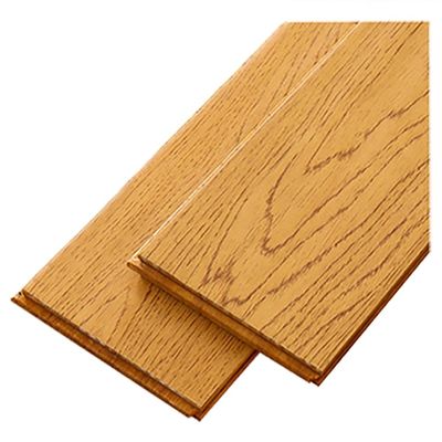 Densité de capacité durable 12 mm plancher stratifié en grains de bois avec motif de harengbone