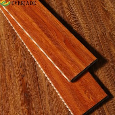 Densité de capacité durable 12 mm plancher stratifié en grains de bois avec motif de harengbone