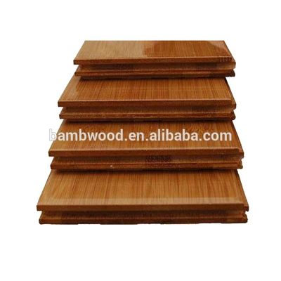 Plancher en bambou enchaîné à la main en style naturel carbonisé