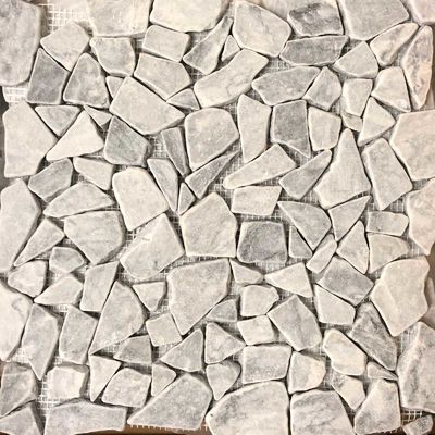 Plancher composite en bois-plastique pour jardin, carreaux en pierre de jade, carreaux en pierre naturelle