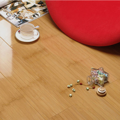Plancher en bois naturel à verrouillage par clic en bambou pour les espaces extérieurs