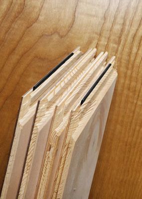 Style de design moderne bois dur en os de poisson planche de sol en bois avec bois de chêne génie