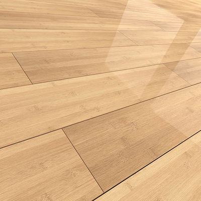 Plancher intérieur 100% en bambou, résistant au bruit, écologique et très brillant