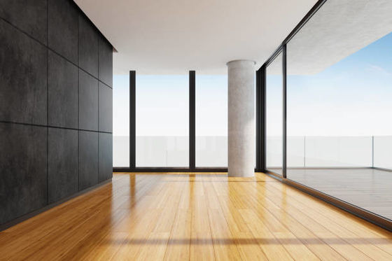 Plancher intérieur 100% en bambou, résistant au bruit, écologique et très brillant