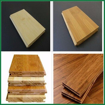 Plancher en bois de bambou vertical pour ménages extérieurs