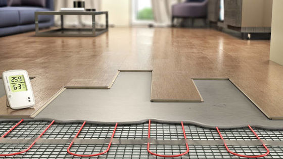 Plancher laminé en bois de classe 33 imperméable à l'eau