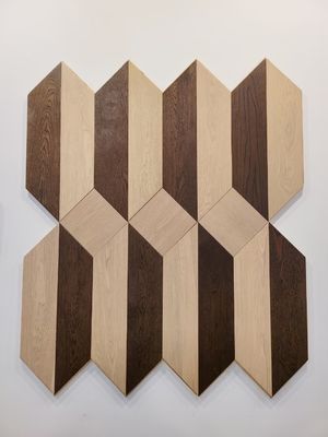 Planchers en bois d'ingénierie de type parquet Planchers en bois en marbre antique Teck Oak Walnut