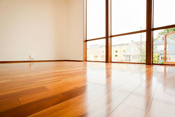 Parquet chinois carbonifié horizontal avec 100% de matériaux en bambou