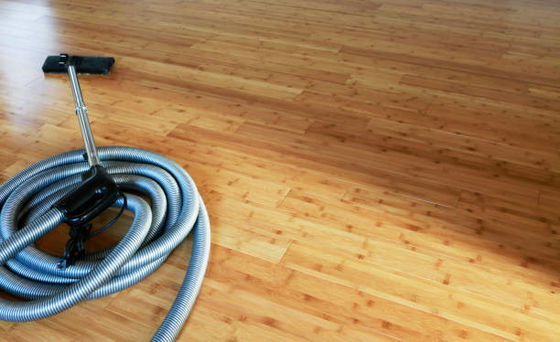 Parquet chinois carbonifié horizontal avec 100% de matériaux en bambou