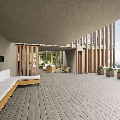 Plafond de piscine en bois de 140x25 mm rétractable Suzhou Plafond de piscine blanc