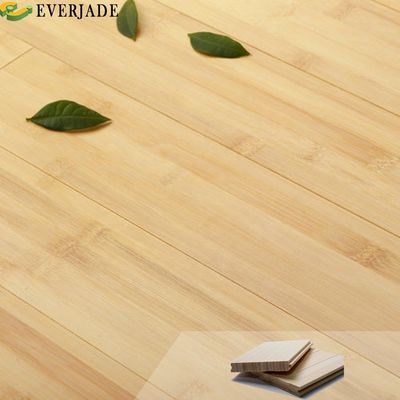 Sous-sol en bois 12 mm 14 mm Système de clic de couleur naturelle Plancher en bambou