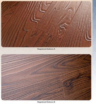 8 mm 10 mm 12 mm AC4 HDF Surface en relief de plancher en bois stratifié avec technologie allemande