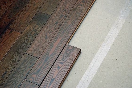 8 mm 10 mm 12 mm AC4 HDF Surface en relief de plancher en bois stratifié avec technologie allemande