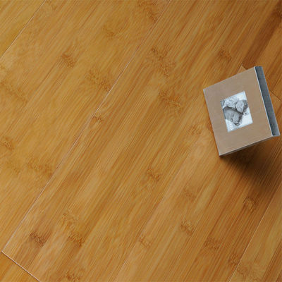 Sous-sol en bois 12 mm 14 mm Système de clic de couleur naturelle Plancher en bambou