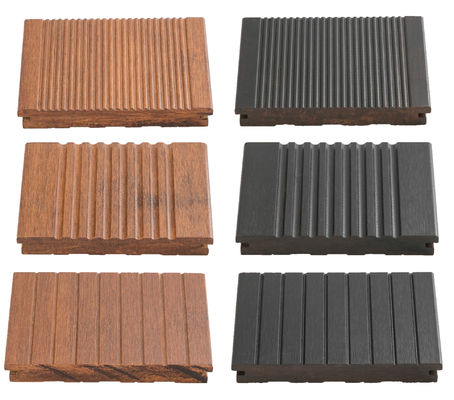 Décoration de plancher en bambou de haute qualité certifiée CE pour jardin extérieur