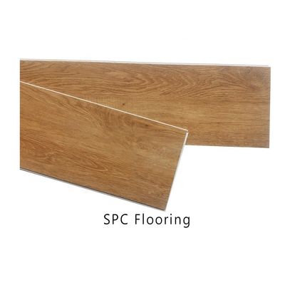 Décoration intérieure design moderne Plancher en plastique étanche au vinyle SPC Cliquez sur la texture